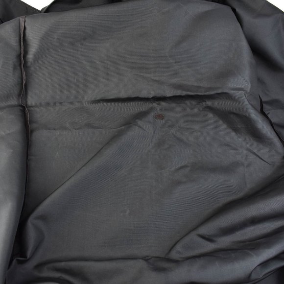 LOUIS VUITTON: Brown "LV" Logo, Long Garment Cover/Bag w/ Shoe Pouch (ow) - Picture 8 of 10